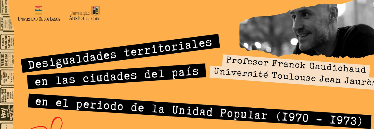 Historiador francés expondrá en Osorno sobre desigualdades en un periodo histórico crucial